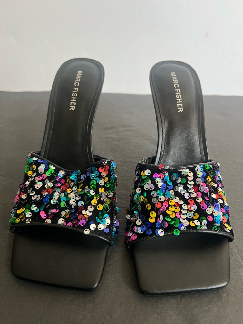 Marc Fisher Danria Sequin Stiletto Heel, 10M